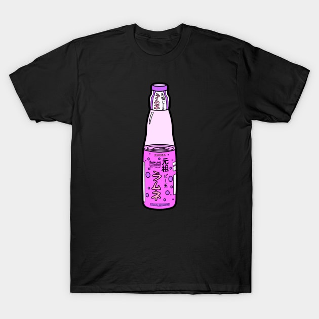 Ramune Soda Japanese Drink T-Shirt by Kelly Louise Art